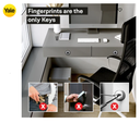 Yale Biometric Smart Premium Furniture Lock-Black