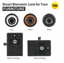 Yale Biometric Smart Premium Furniture Lock-Black