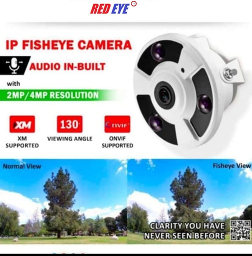 2 M.P. Fisheye Camera-20mts